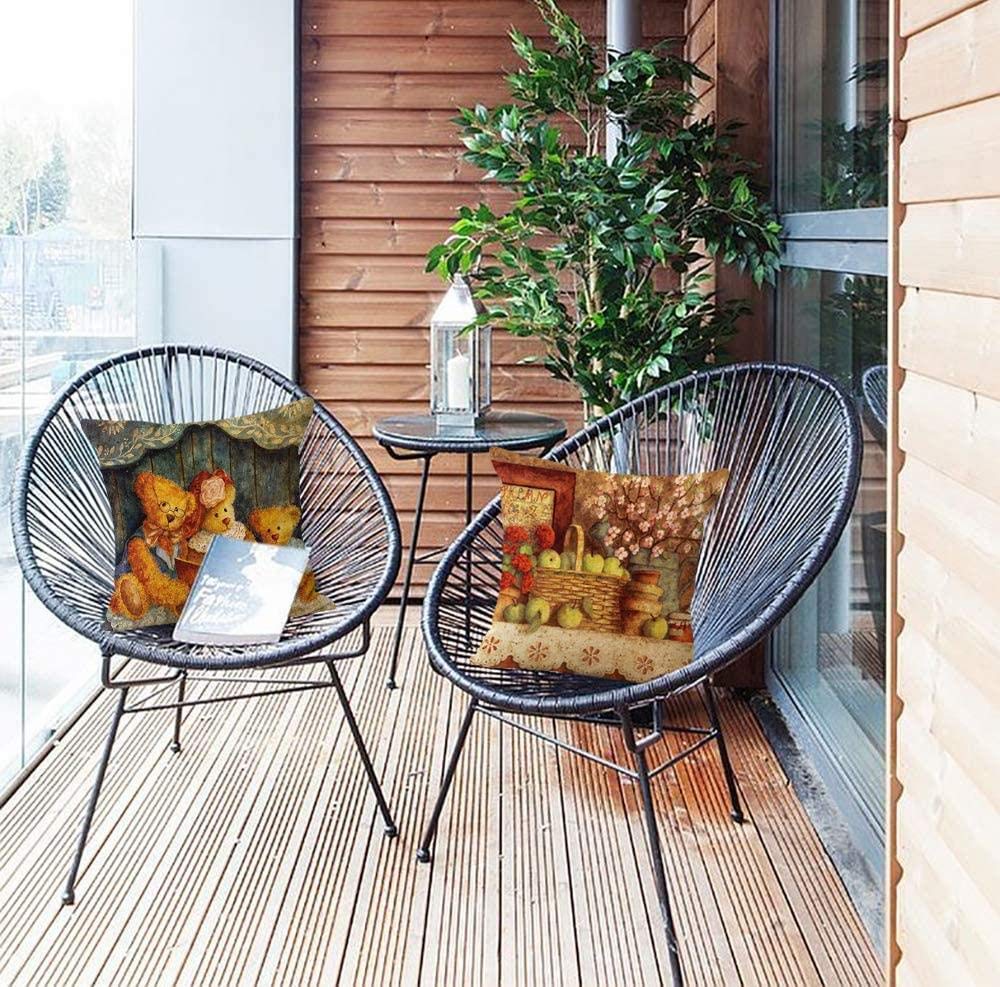 Kerstkussens Set van 4 - 45 x 45 cm, Perfect voor de Bank | bol