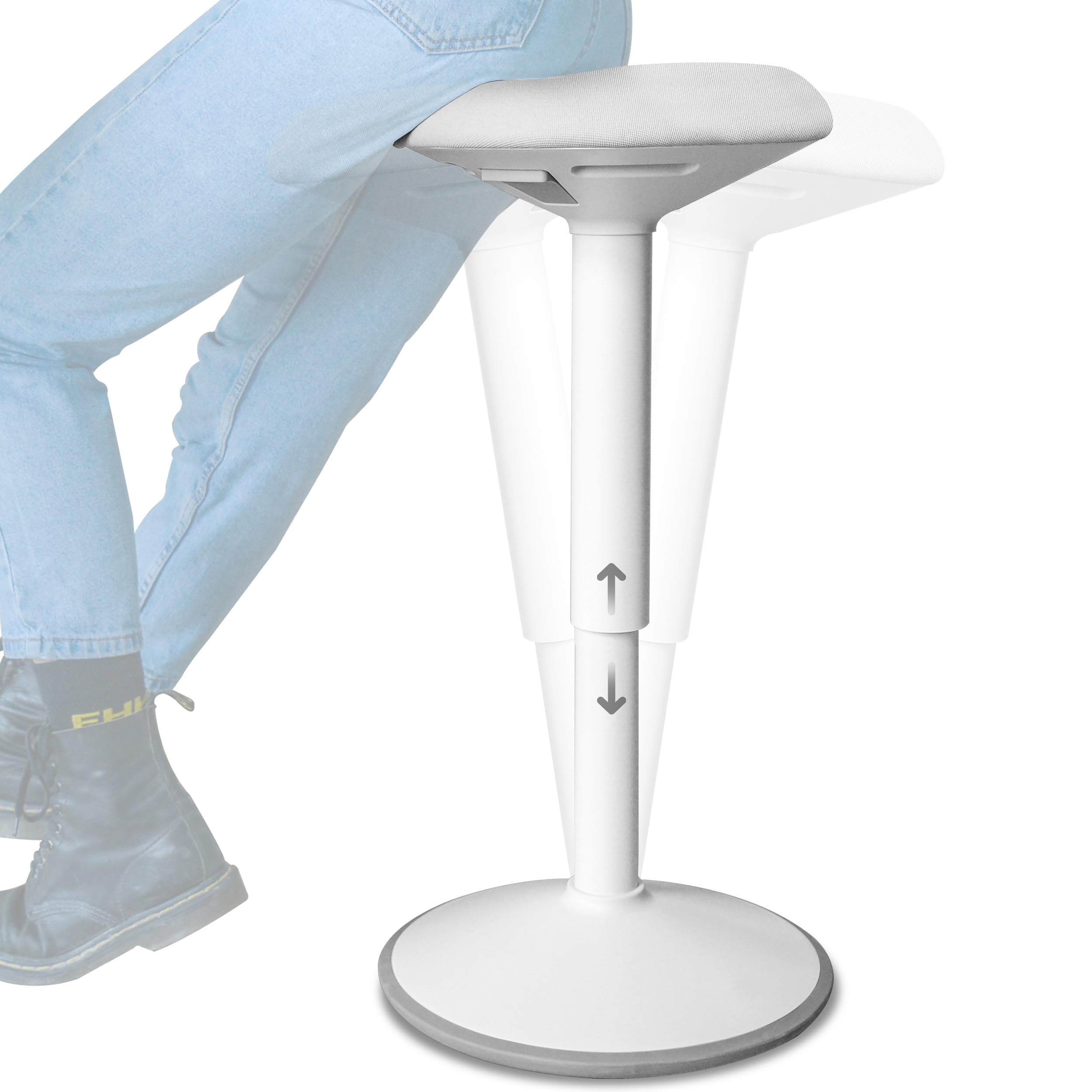 Amazon.com: Backerz Standing Desk Stool Chair, Height