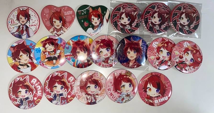 莉犬くん 缶バッジ すと10