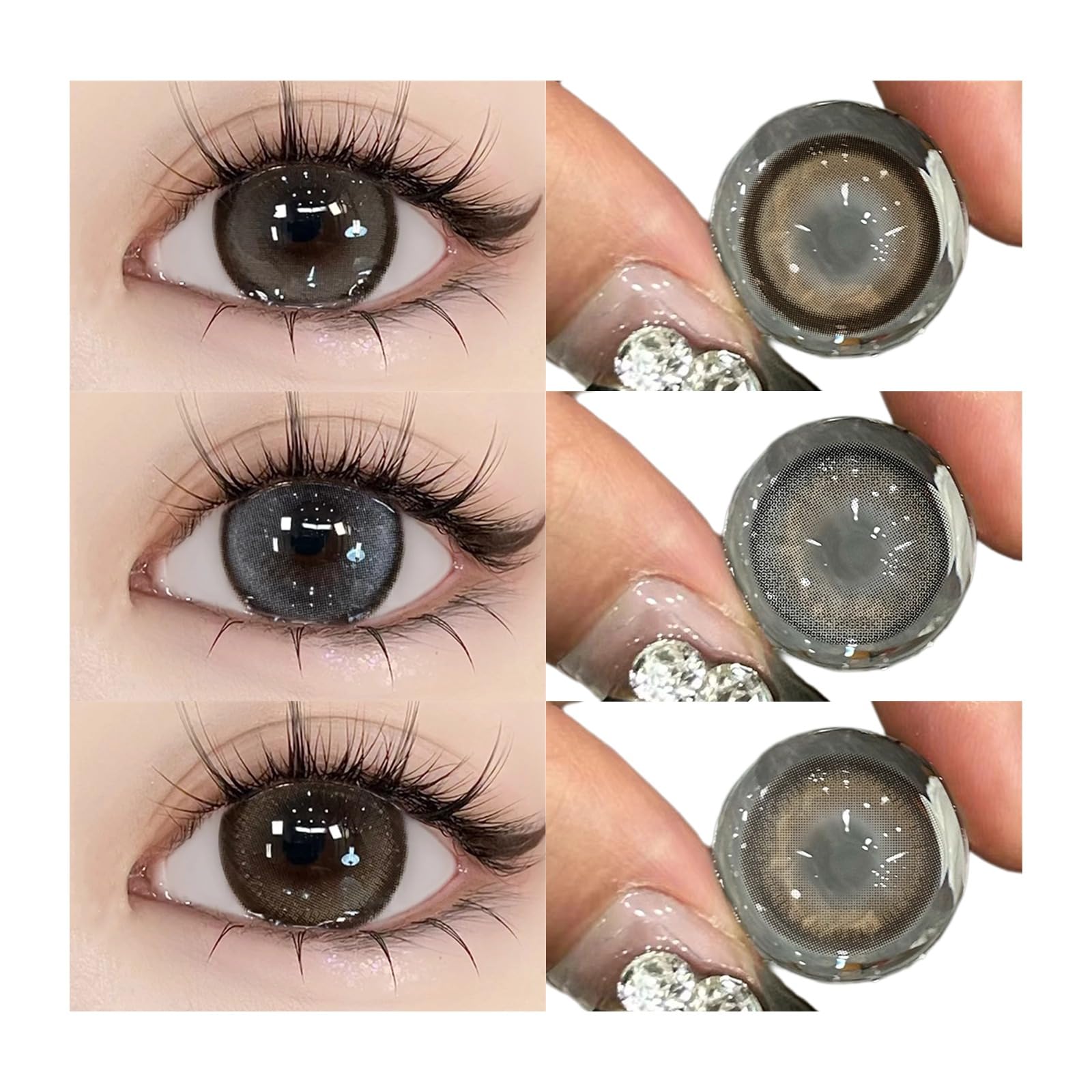 Night eye Beauté II 6個セット BeautyZ 6Pcs Eye Shadow Stick Two-Tone Eyeshadow Stick