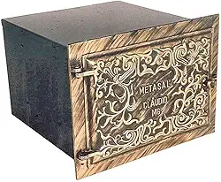 Forno Pesado Para Fogão A Lenha Ouro N08 2mm 50x48x34cm