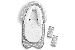 Munchkin Brica XtraGuard Duo Head Support and Strap Cover Set