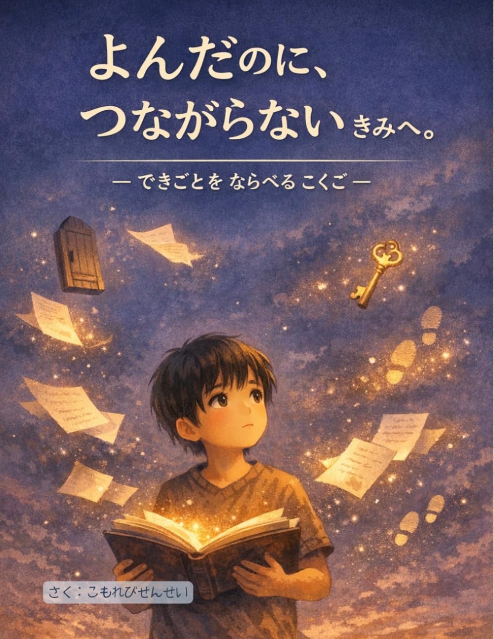 よんだのに、つながらない きみへ。: ― できごとを ならべる こくご ― (よめているのに、つながらない国語)