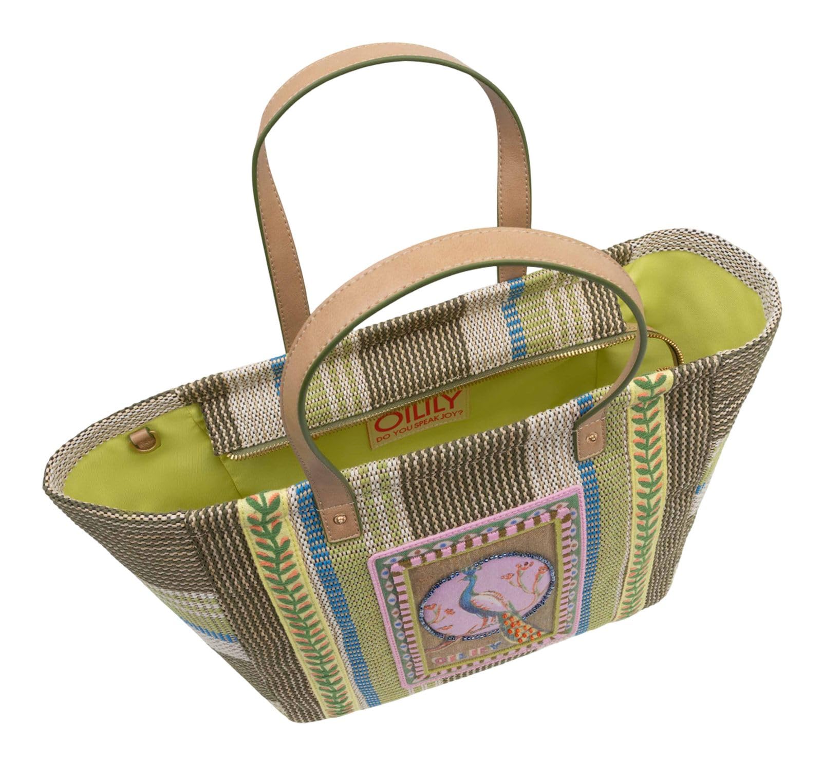 Oilily bolso de hombro bolso shopper Hana Handbag Woodbine verde