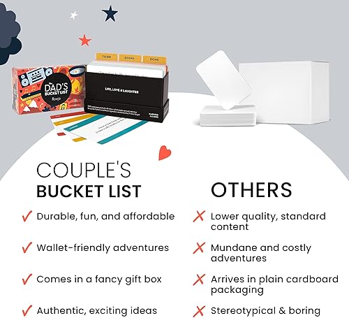 Miniatura 7 de Flowjo Lista de deseos para papá, juegos familiares divertidos y emocionantes para todos, juegos de cartas únicos para papás y niños, gran regalo de