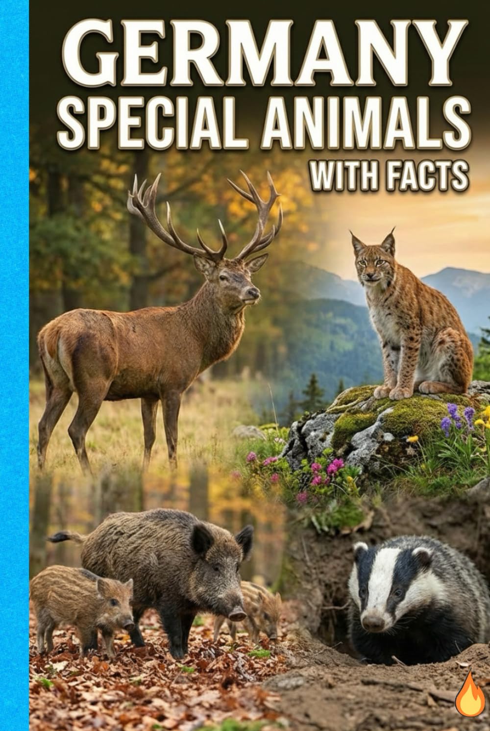 Germany Special Animals with Facts Amazing Wildlife of Germany for Kids Ages 10+ | Educational Animal Facts, Habitats & Fun Learning