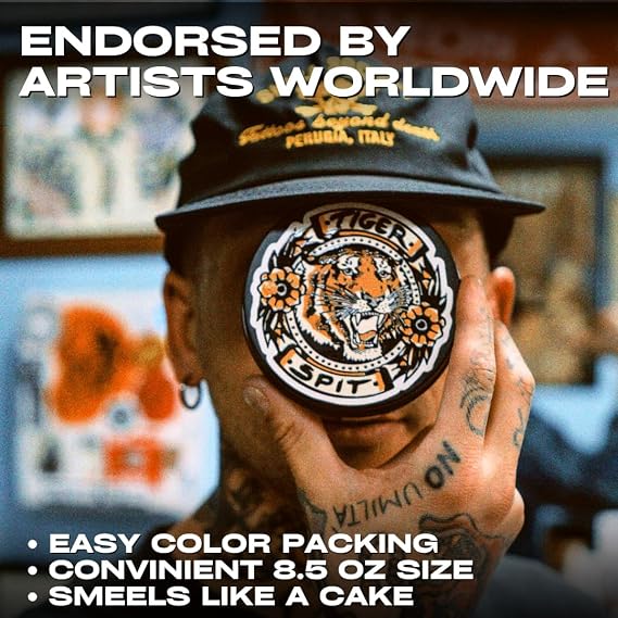 Tattoo Glide, Professional & Vegan Tattoo Balm for Cruelty-free Tattooing, 200ml