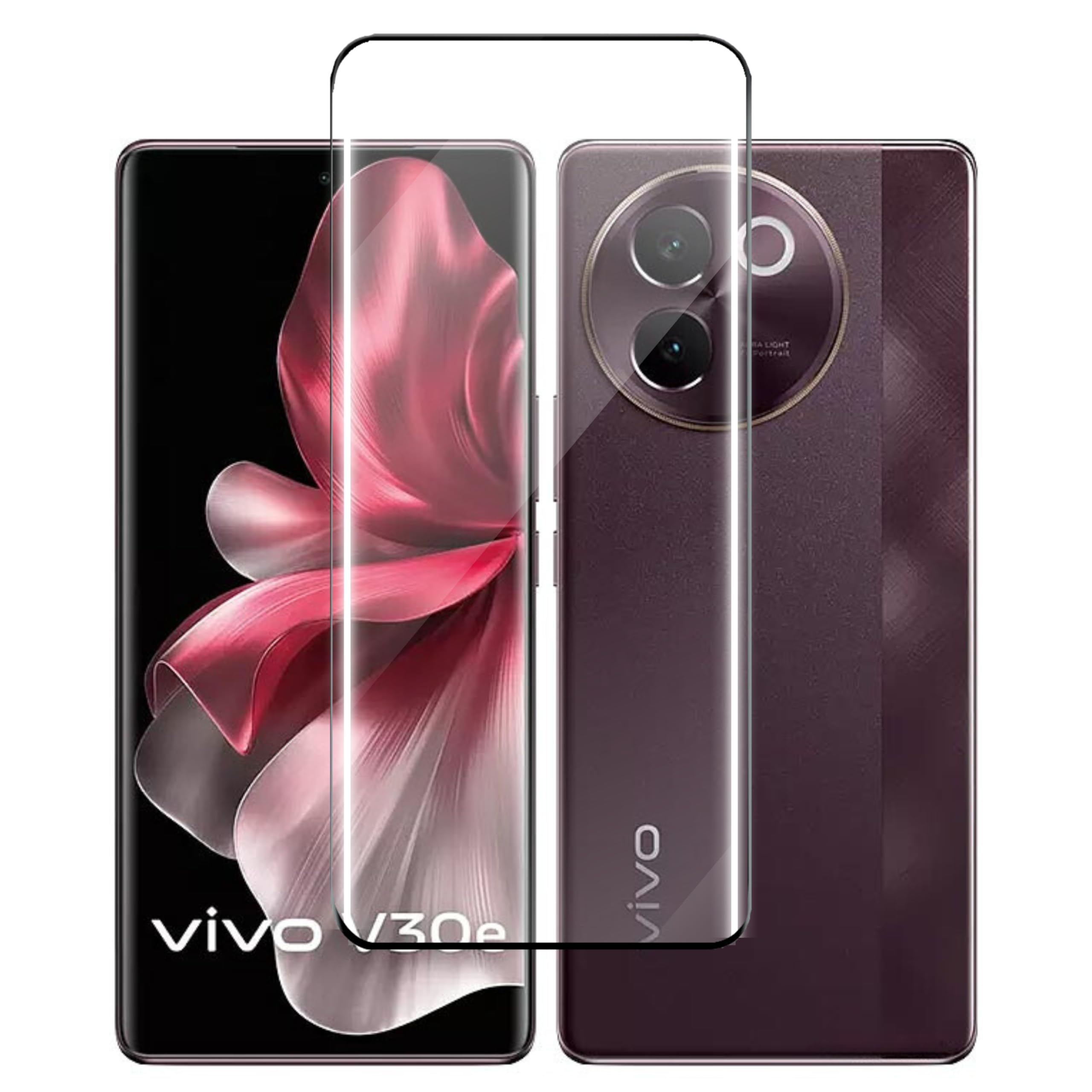 Spazy Case® Vivo V30e 5G Tempered Glass | 9H Full Glue Full HD, Shatterproof, Anti Scratch Screen Guard for Vivo V30e 5G (B0CZD6TZLR) Amazon Price History, Amazon Price Tracker