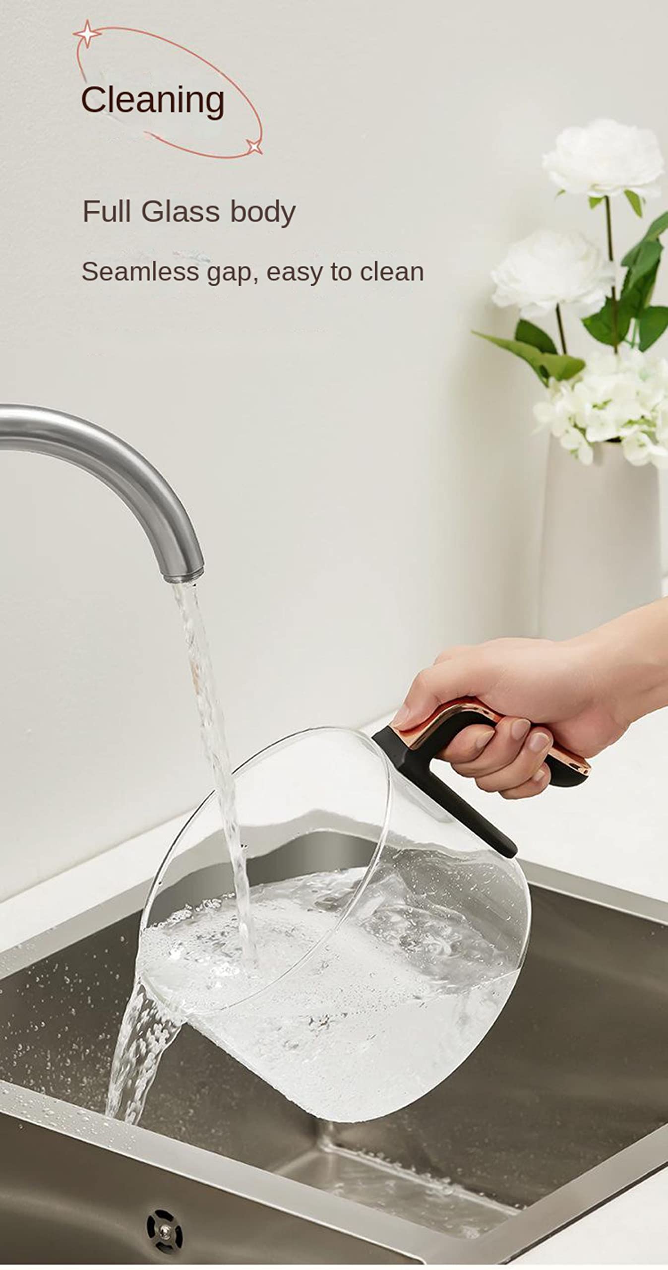 Frytownice powietrzne 4 l 1200 W Szybki obieg powietrza Maks. 200 ℃ Timery Kompaktowe frytkownice Piekarnik Nieprzywierająca z ustawieniem Frytownica bezolejowa Cicha praca