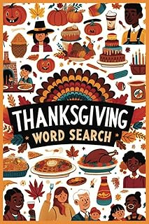 Thanksgiving Word Search Puzzle Book: 50+ Thanksgiving-Themed Word Puzzles, Great for Seniors, Adults, and Kids, Large Print