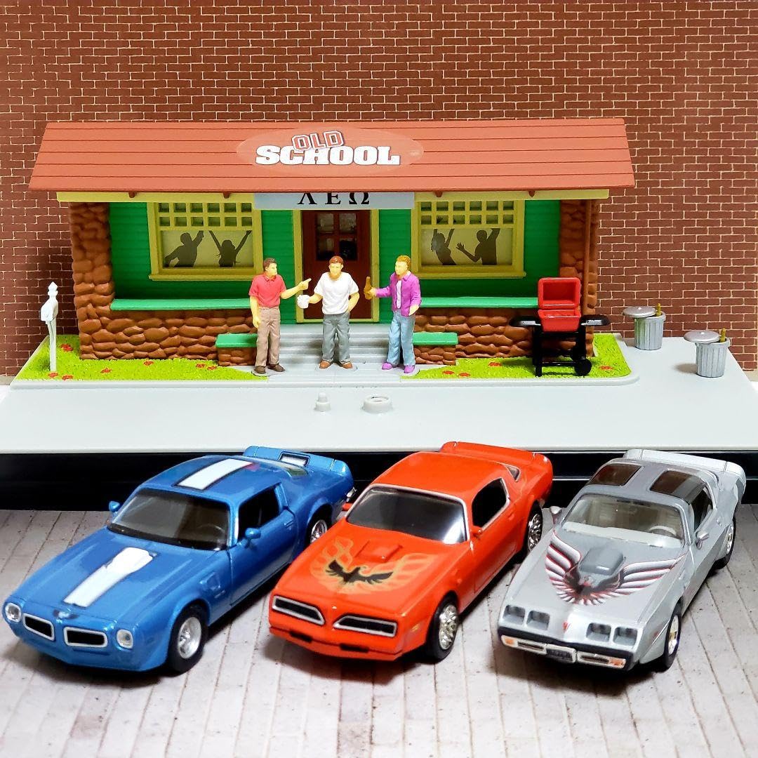 1/43　トランザム3台セット！ジオラマケースディスプレイセット　美品 Amazon.co.jp: 1/43 トランザム3台セット ジオラマケース