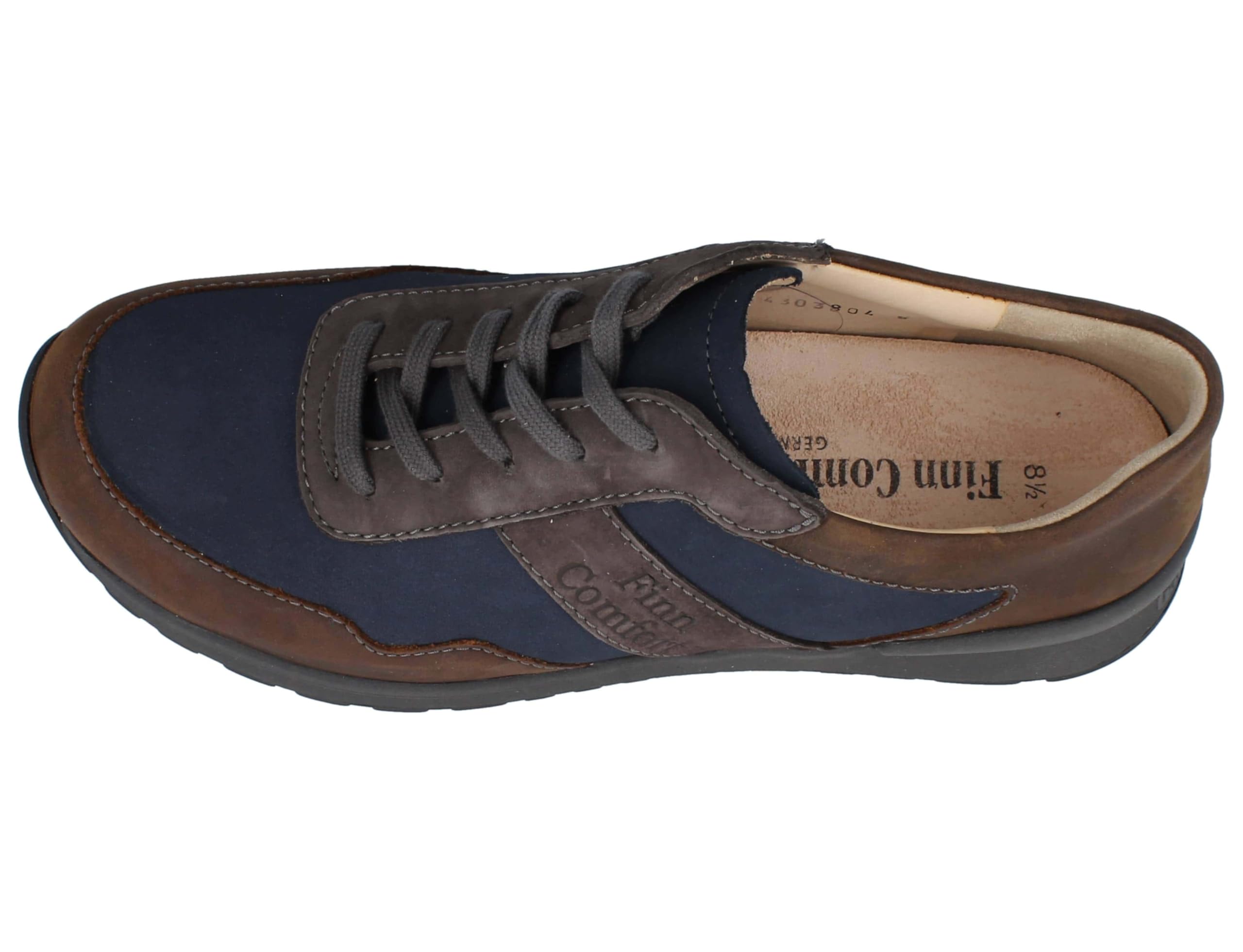 Finn Comfort Prezzo Uomo Scarpe basse Marrone Blu Multicolore Nubuck