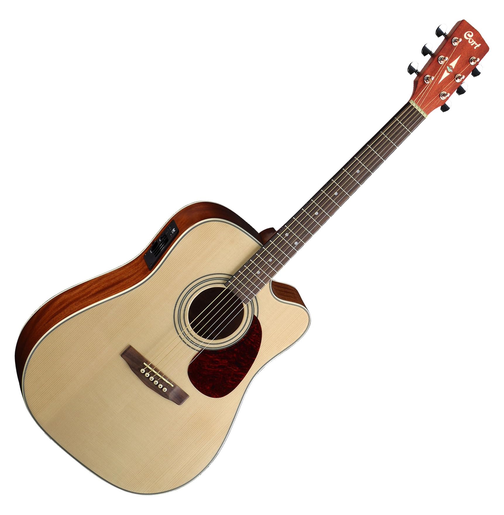Cort A-001-0898-0 Chitarra Acustica Dreadnought Cutaway Elettrificata