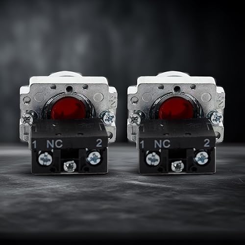 Miniatura 9 de Botón pequeño con cabeza plana, NO - OnOff, StartStop, interruptor momentáneo de reinicio automático para equipos domésticos e industriales (verde)