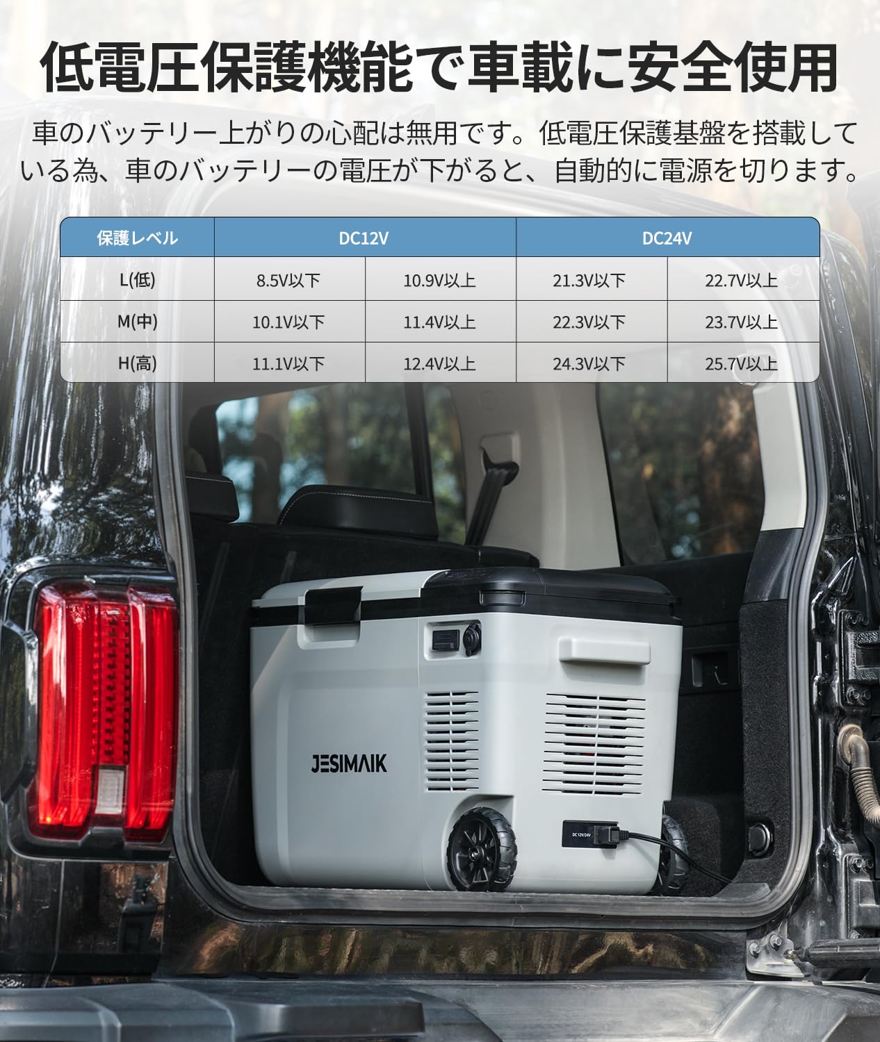 Amazon.co.jp: JESIMAIK コードレス冷温庫 HT20 HT26 車載冷蔵庫用