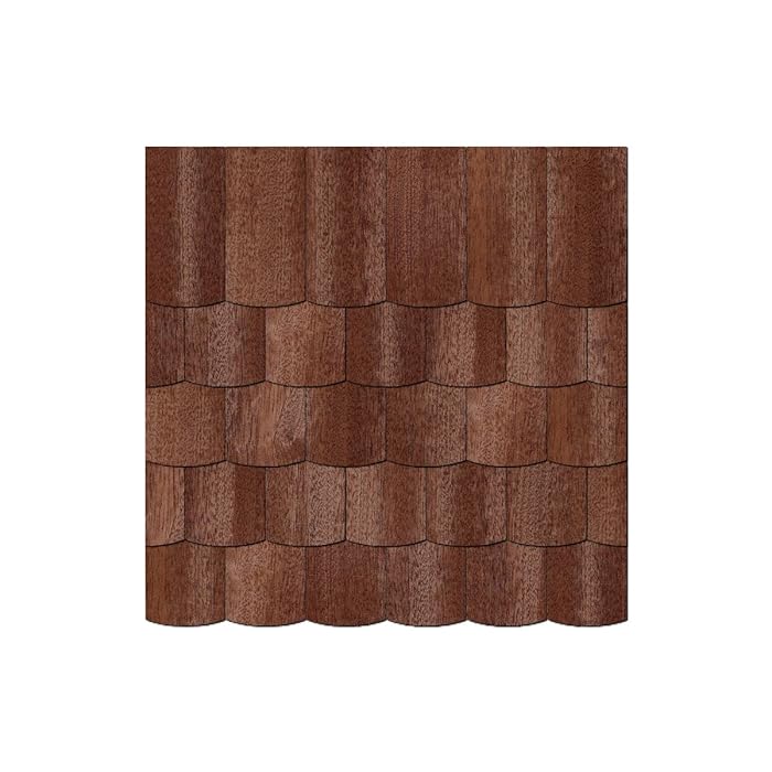 Buy Real Wood Veneer Dark Shingles Segment Design Choose your Size