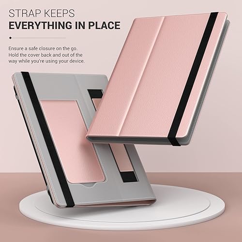 Miniatura 6 de MoKo Funda universal para Kindle eReaders Fire de 6", 6.8", 7" Kindle - KindleKoboVoyagaLenovoSony Kindle E-Book Tablet, funda ligera de piel