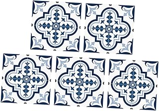 BESPORTBLE 5 Pçs Adesivos De Azulejo Adesivos Adesivos Removíveis Artigos Para Casa Decoração De Casa Descascar E Colar Backsplash Adesivos De Azulejo De Chão Decalques De Azulejo De Chão