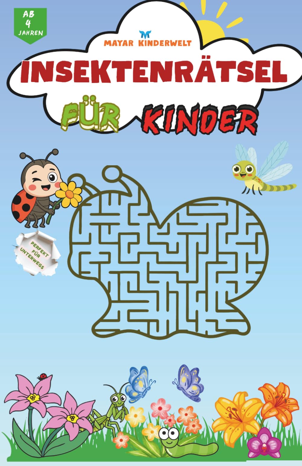 Insektenrätsel für Kinder: 60 spannende Rätsel & Labyrinthe für kleine Entdecker!
