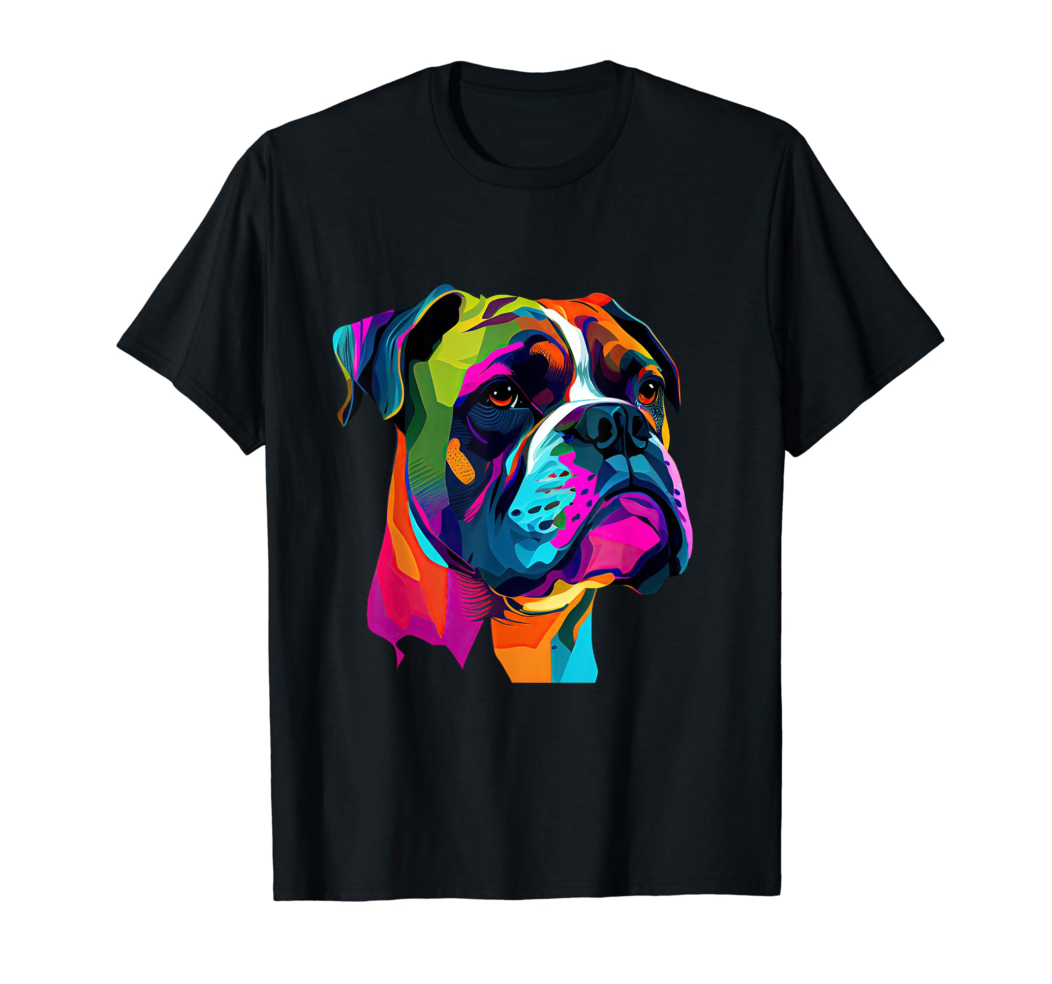 Boxer Dog Lover DesignsBoxer Dog Pop Art Design Cute Boxer Dog Lovers T-Shirt for Men Women Girls KidsOEKO-TEX STANDARD 100