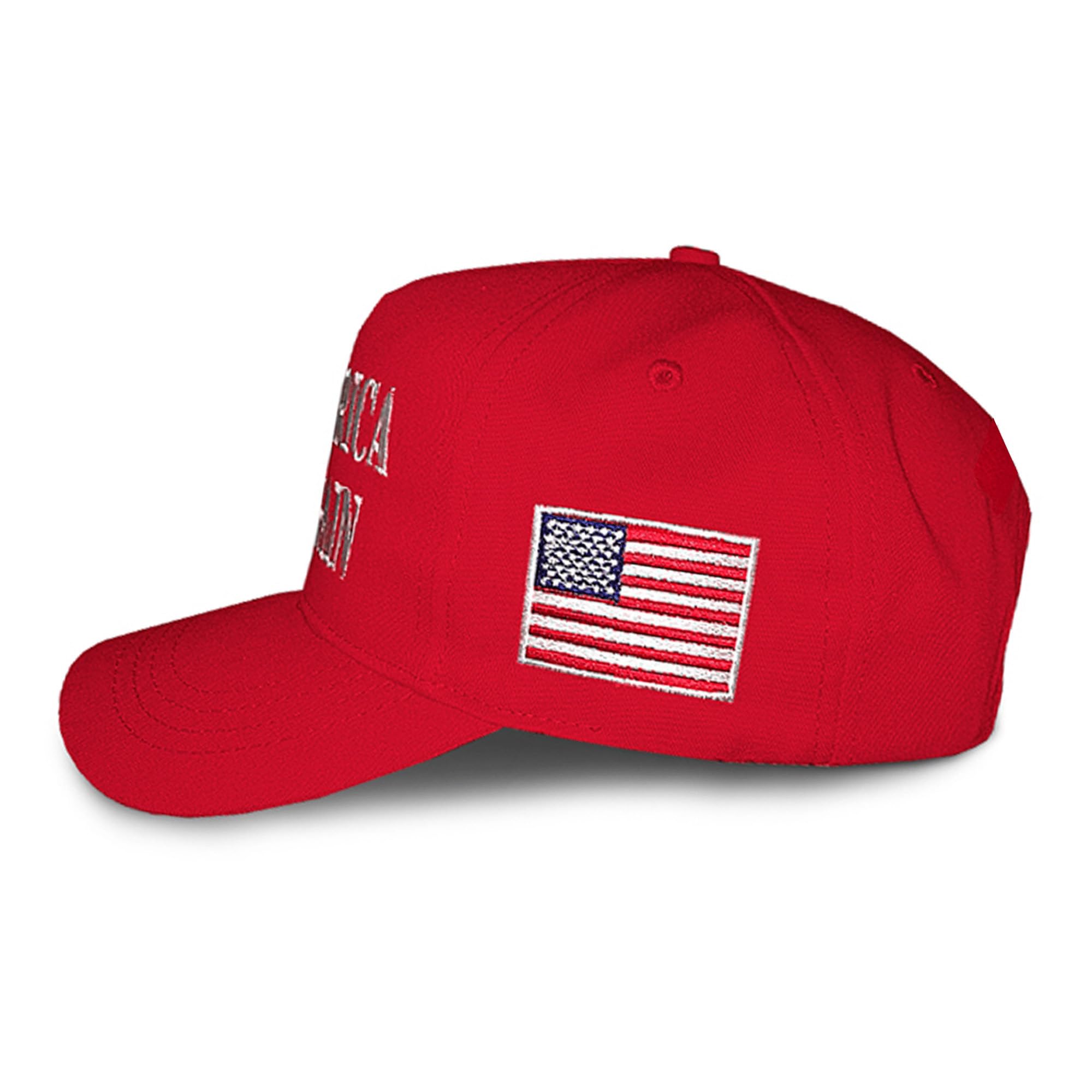 Trump 45-47 MAGA Hat - Red