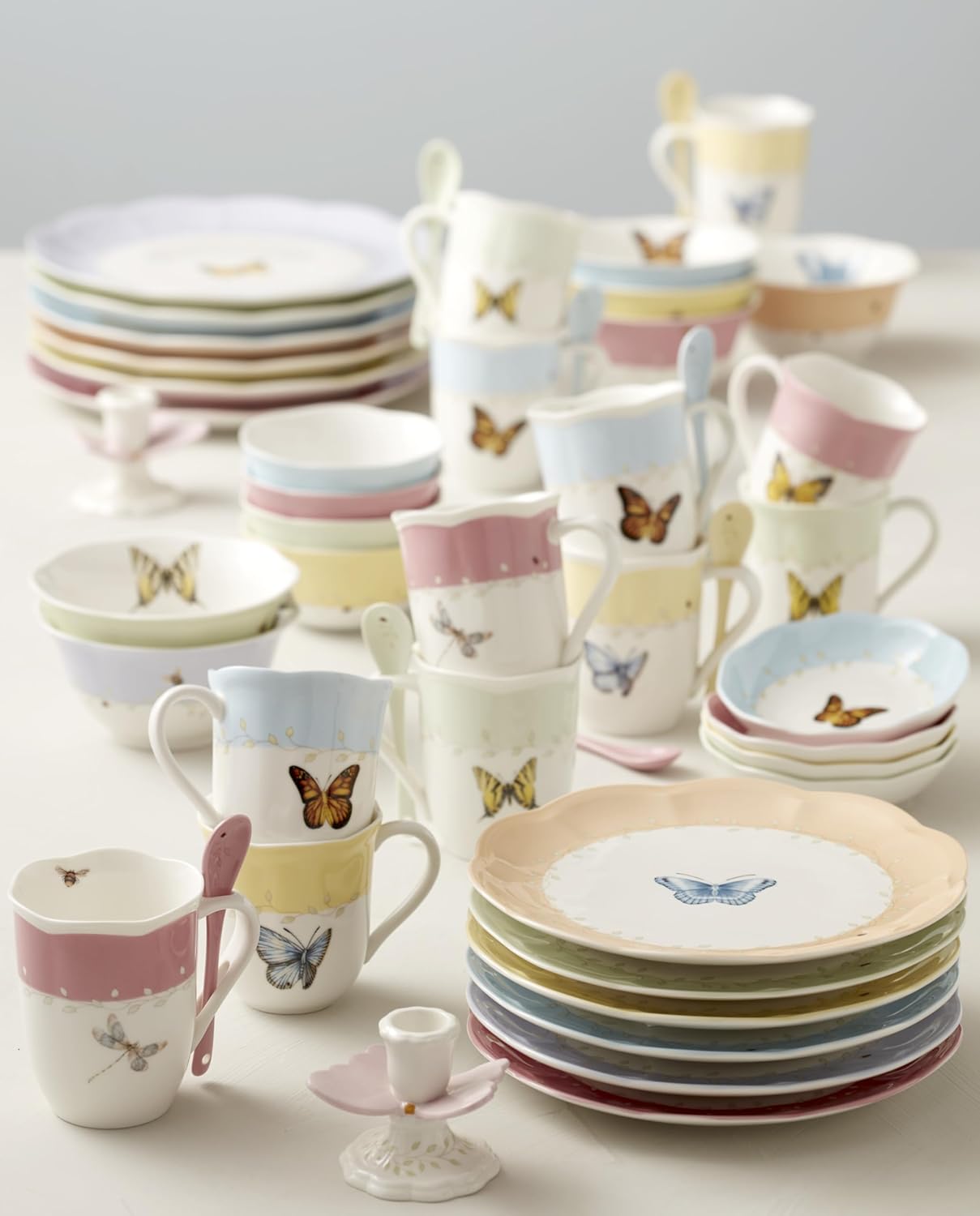Lenox Butterfly Meadow 4-Piece Dessert Plate Set Liberia Ubuy