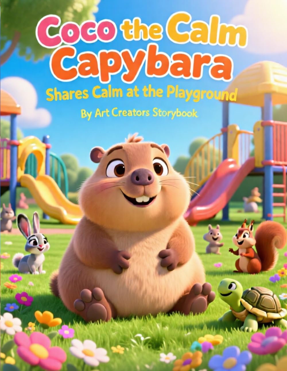 Coco the Calm Capybara Shares Calm at the Playground: A Children’s Book About Patience, Mindfulness, and Emotional Awareness for Kids Ages 3–7 (Coco ... Capybara: Social-Emotional Learning Series)