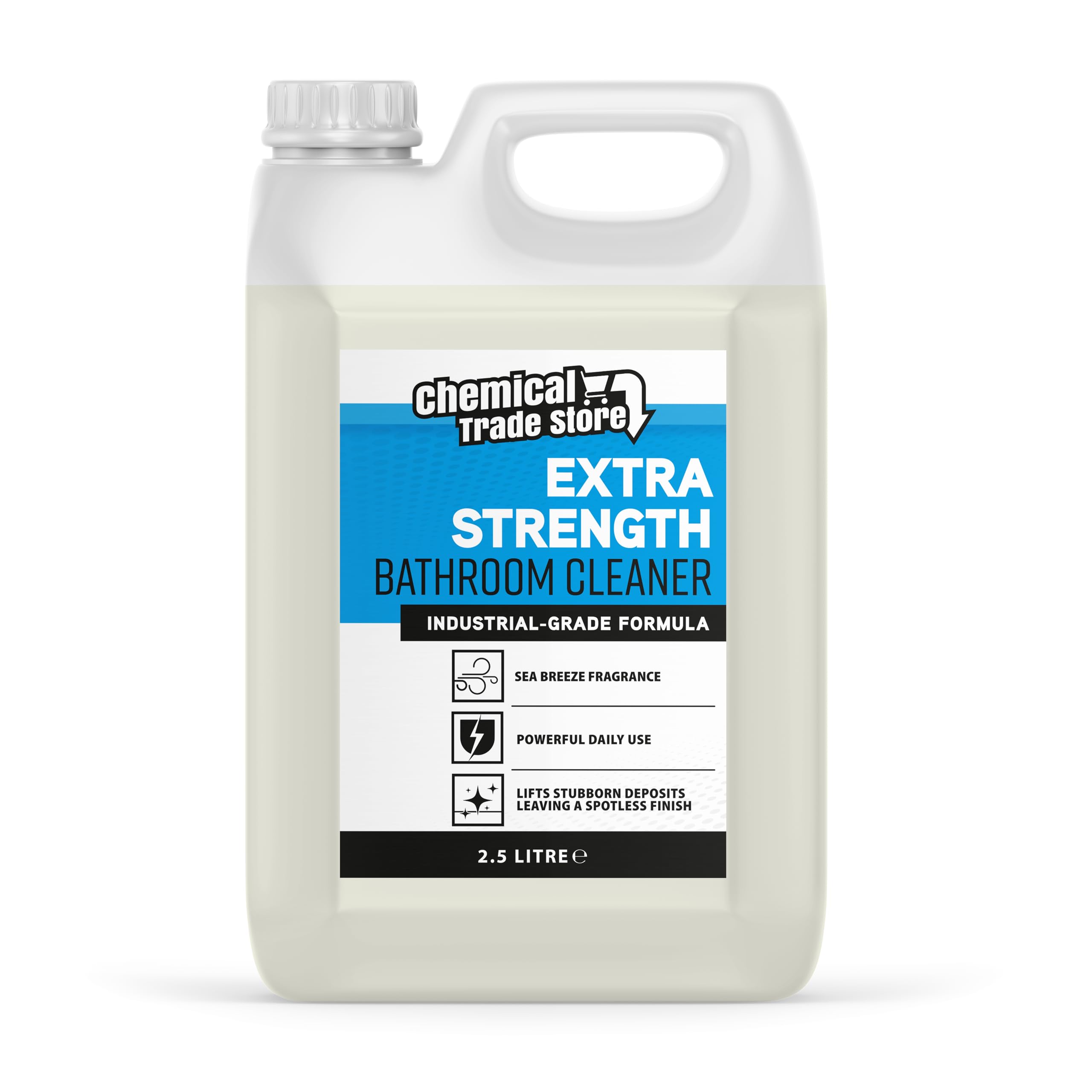 Chemical Trade Store - Bathroom Cleaner | Anti-bacterial Multi Hard Surface Sanitiser - 2.5 Litre