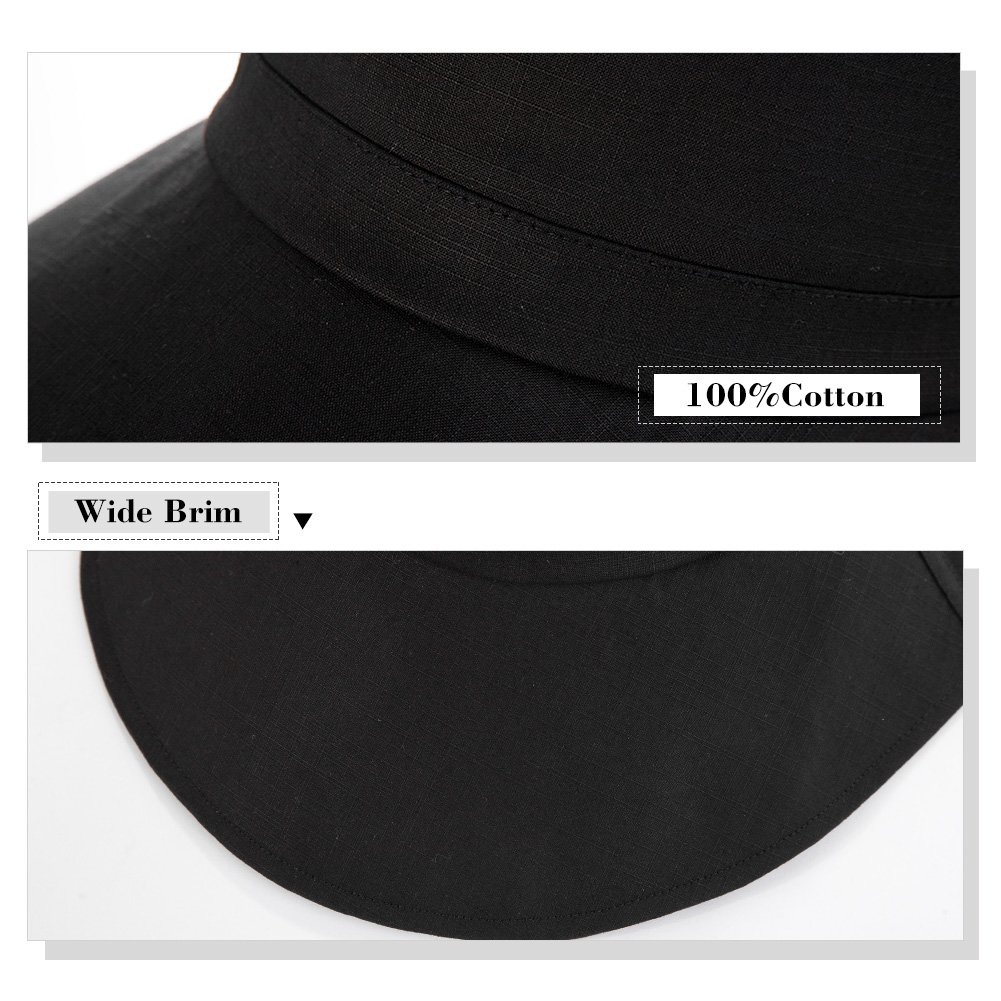 Comhats Sun Hats Women Upf 50 Cotton Summer Hat Wide Desertcart