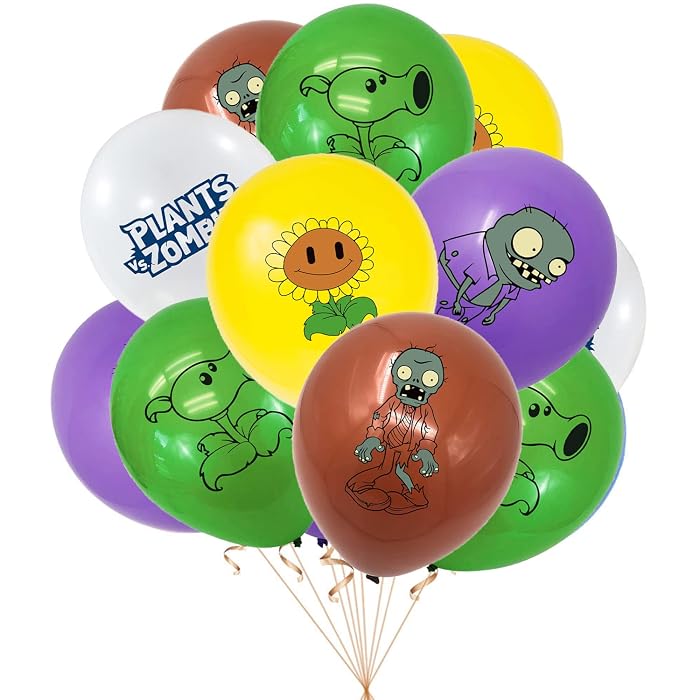Buy 25pcs 12" Plants vs Zombies Balloons, Plants vs Zombies Birthday
