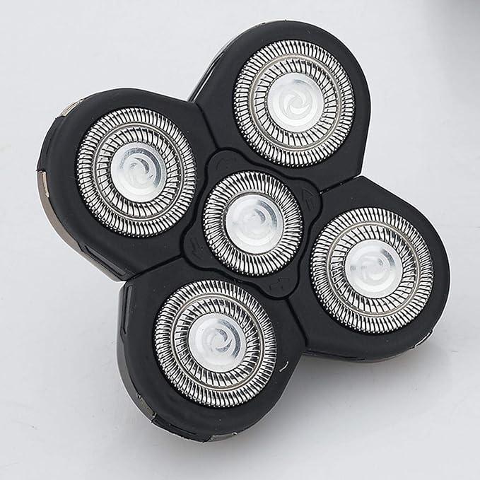 Shaver Replacement Blades, 5 Blades System Shaving Heads for Men, 5D