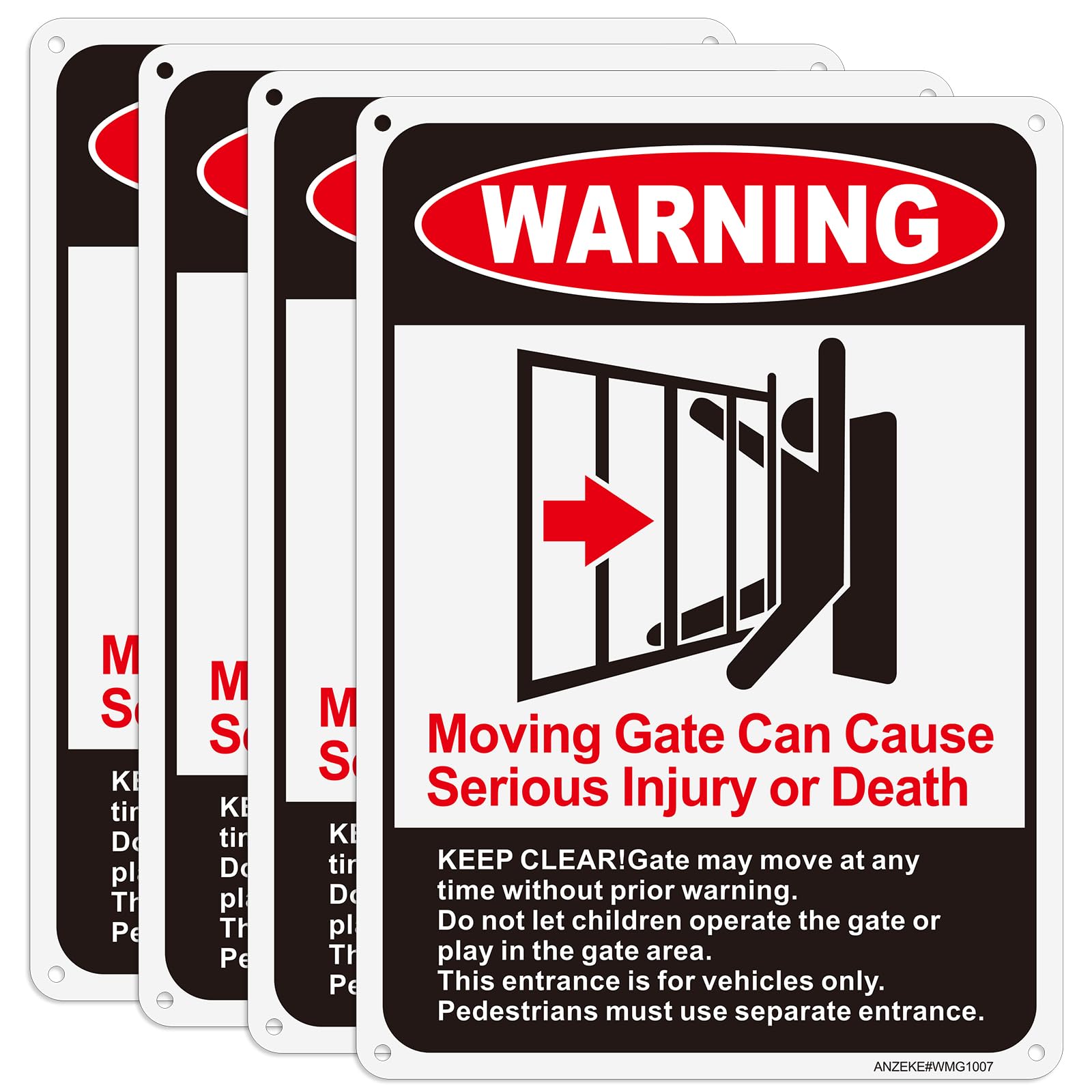 Panneau moving gate facile à installer pour éviter les accidents de fermeture de clôture