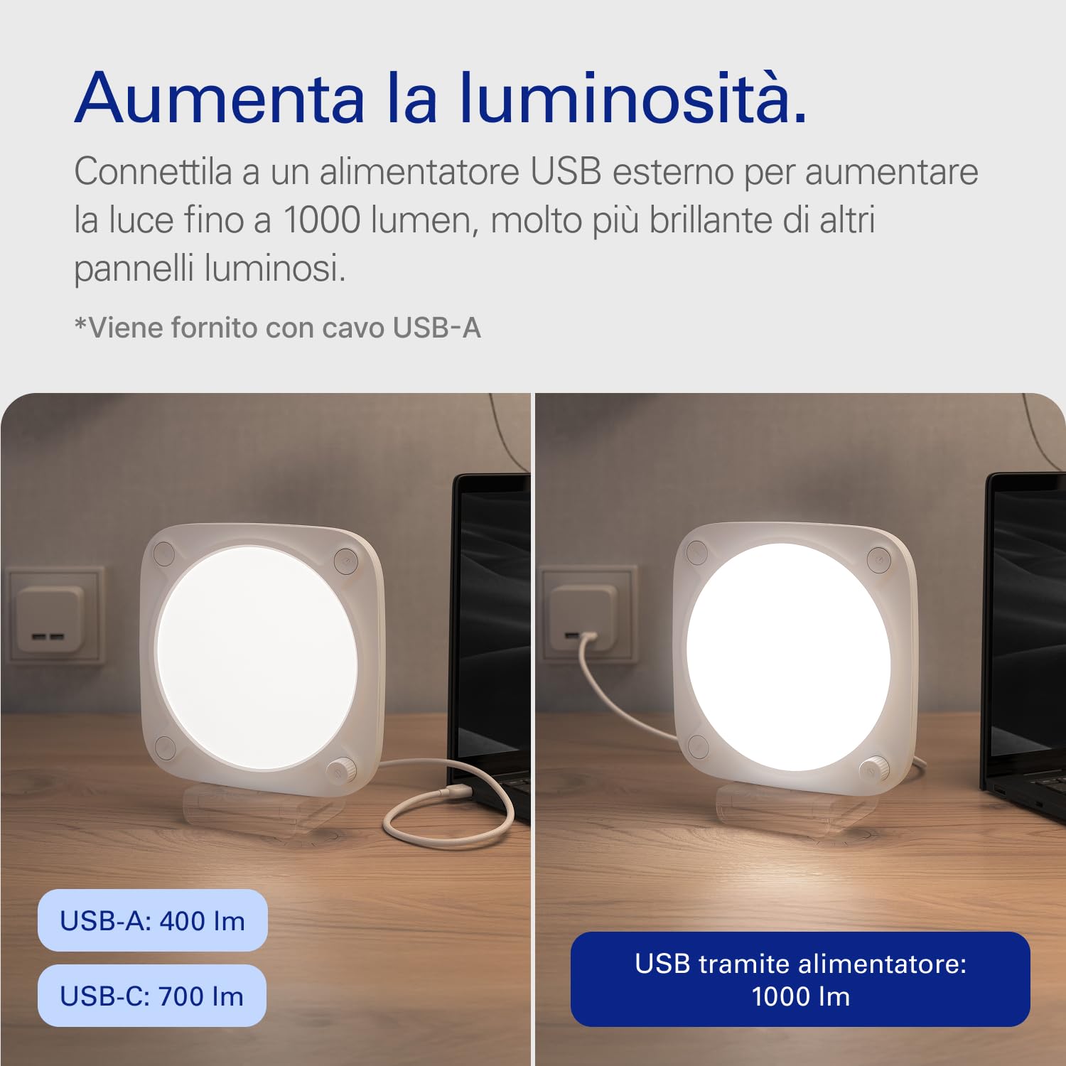 Elgato Key Light Neo (Senza Supporto) - Luce LED per Videochiamate e Streaming - Controllo onboard/Wi-Fi - Compatibile con Laptop, PC, Mac - Alimentazione USB - Supporti non inclusi