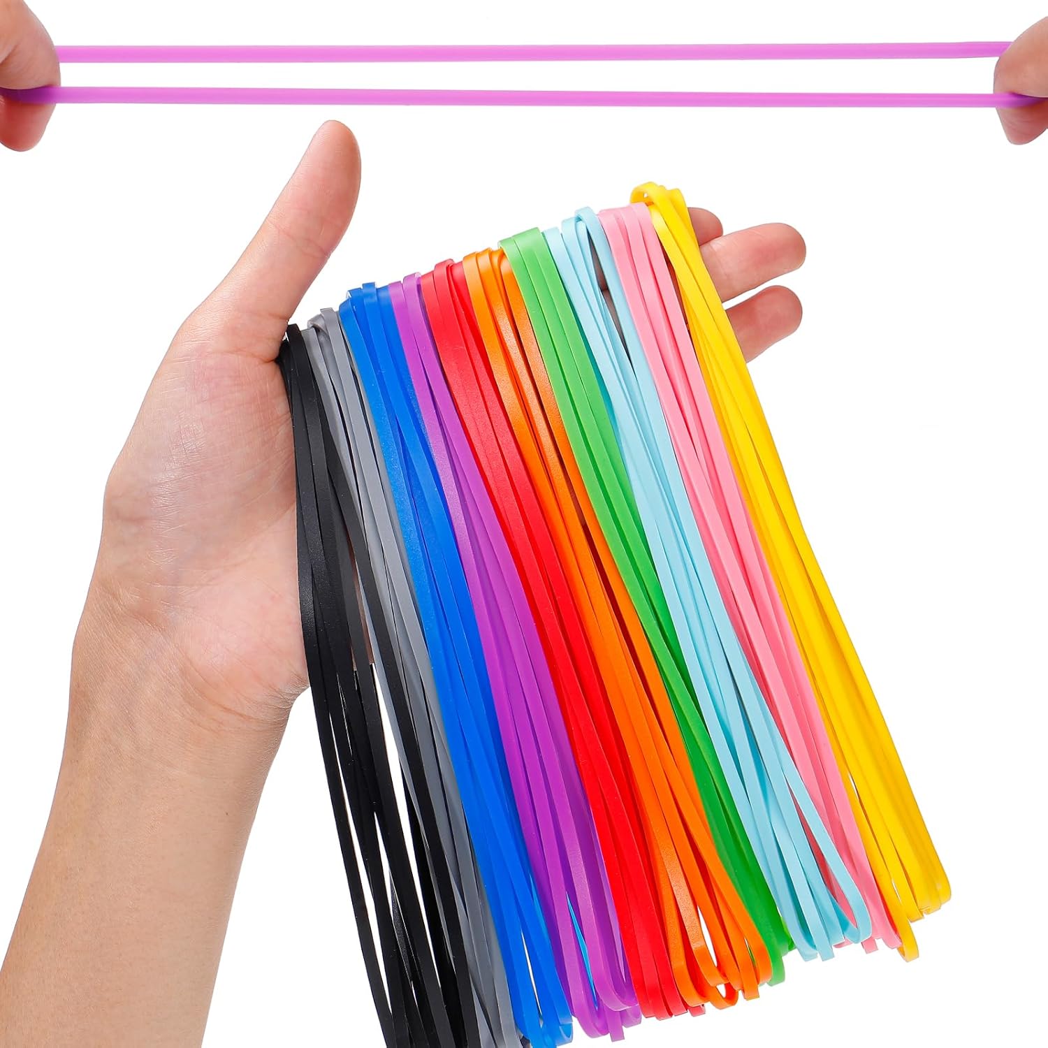 120 Pieces Extra Large Rubber Bands, Large Heavy Duty