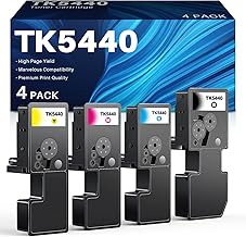 INK4U TK5440 TK-5440 Kompatibel für Kyocera Ecosys PA2100cwx Toner MA2100cwfx MA2100cfx PA2100cx TK-5440 TK-5440K TK-5440C TK-5440Y TK-5440M，4er-Pack