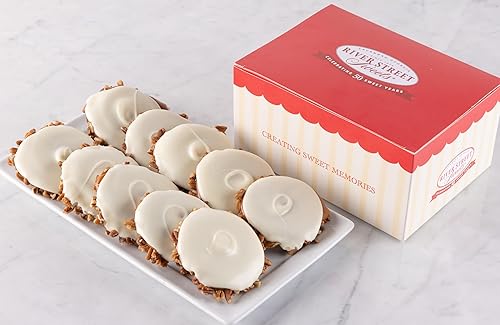 Caja clásica de garras de oso de chocolate blanco 10 piezas | River Street Sweets