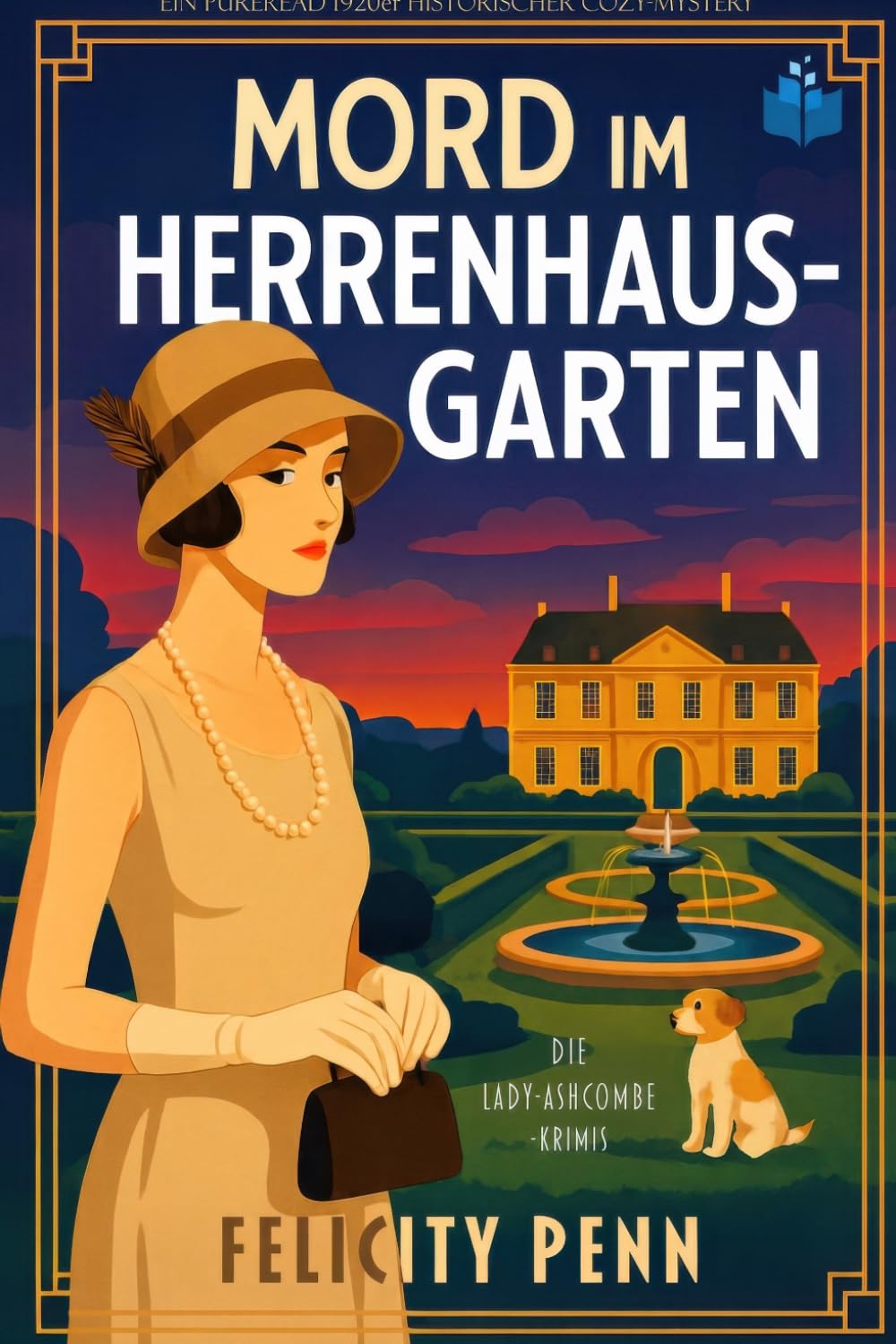 Mord im Herrenhaus-garten: Großdruckausgabe (Die Lady-Ashcombe-Krimis Großdruckausgabe)