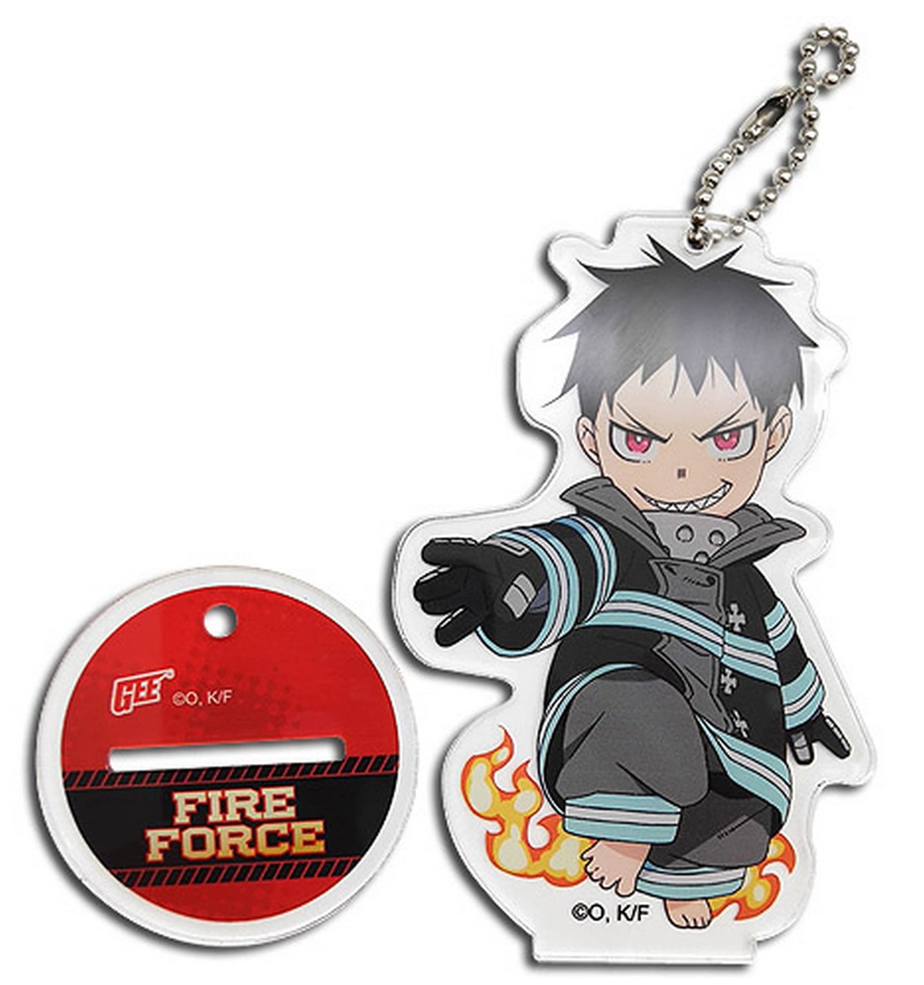 Great Eastern Entertainment Fire Force - SD Shinra Kusakabe Acrylic Keychain