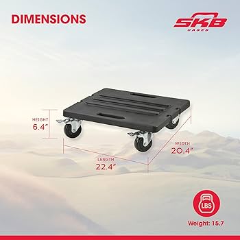 Amazon.com: SKB Roto Rack/Shallow Rack Caster Platform with 4