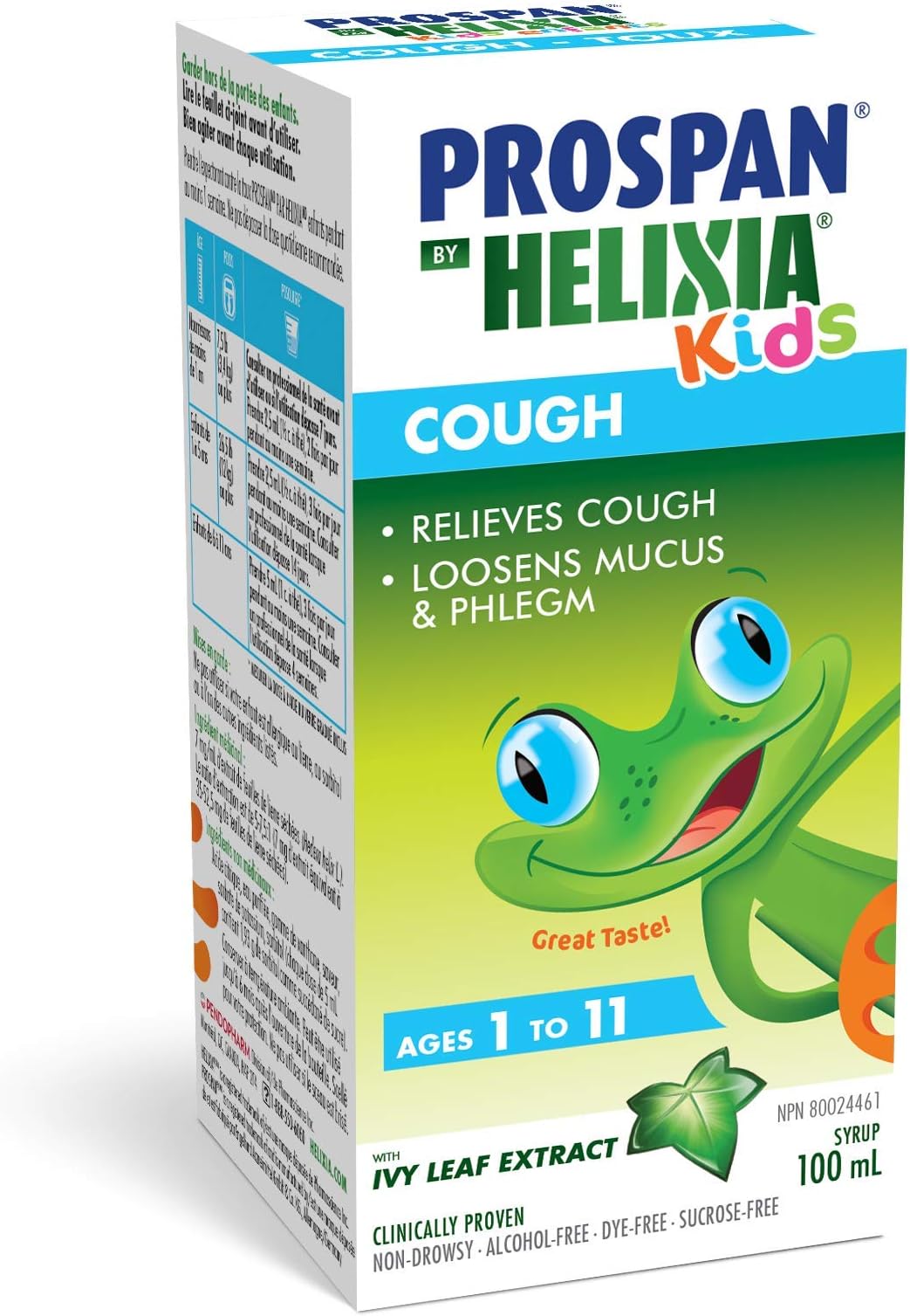Prospan Kids Cough Syrup + Mucus with Proprietary Ivy Leaf