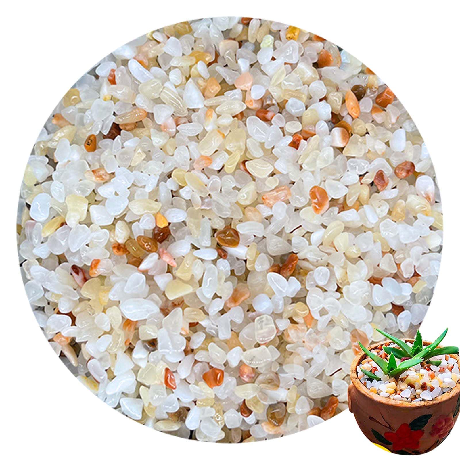 長良川 白い石 水槽用 Amazon｜3-5mmの魚飼育用の水槽に適した自然な白い石の水晶砂利