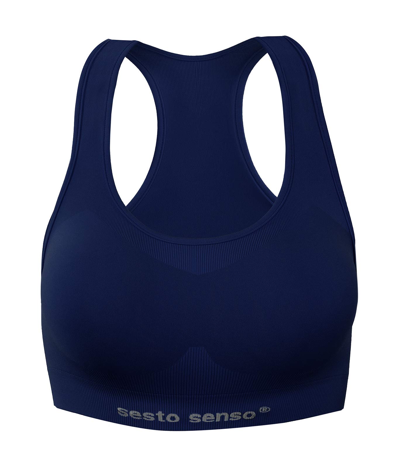 sesto senso Completo Sportivo Donna Vita Alta Reggiseno Crop Top Leggings Elasticizzati Fitness Yoga Palestra