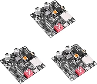 EMBRACENATURE 3X DY-HV20T 12V/24V Power Supply10W/20W Voice Playback Module Supporting -SD Card MP3 Music Player for