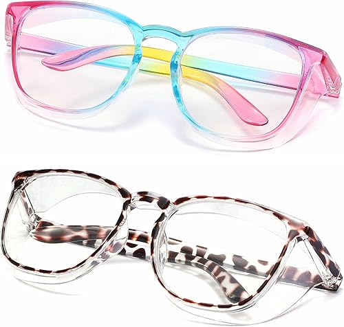 Miniatura 1 de Alsenor Gafas de seguridad antiniebla, gafas protectoras con bloqueo de luz azul, antipolvo, protección UV, para hombres y mujeres (paquete de 2