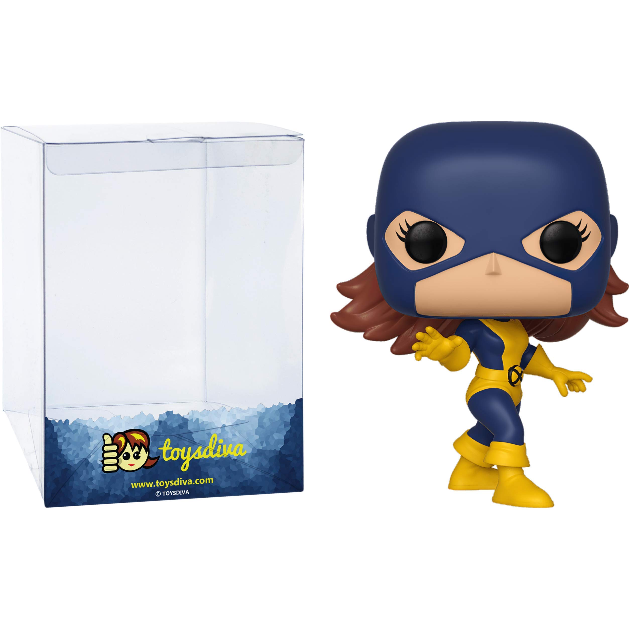 Marve l Girl: P o p ! Vinyl Figurine Bundle with 1 Compatible