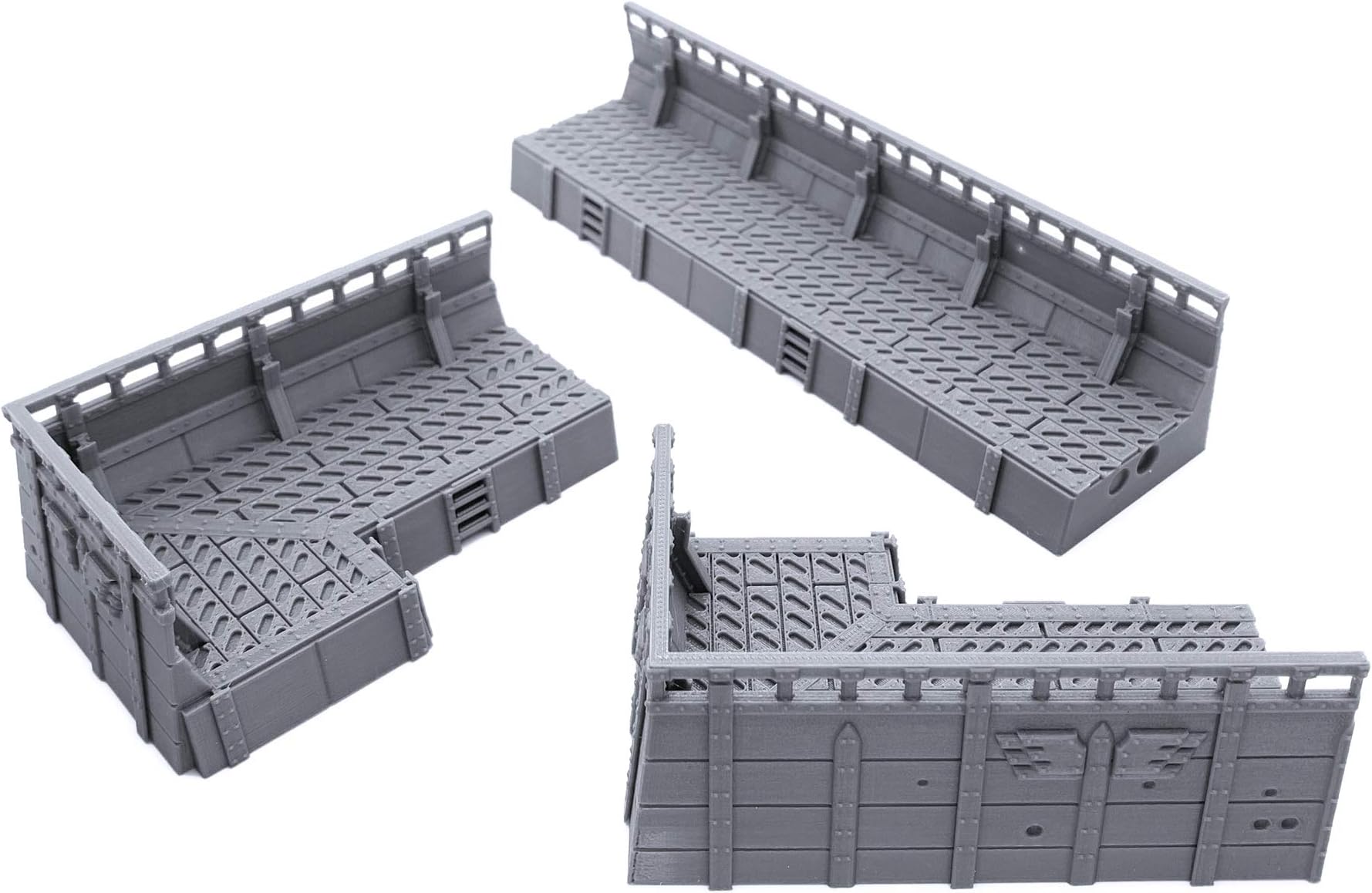 EnderToys Trenchline by Terrain4Print, 3D Printed Tabletop RPG Scenery and Wargame Terrain for 28mm Miniatures
