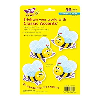 激レア Busy Bee - School Days Amazon.com: Busy Bees Classic Accents Variety Pack by TREND