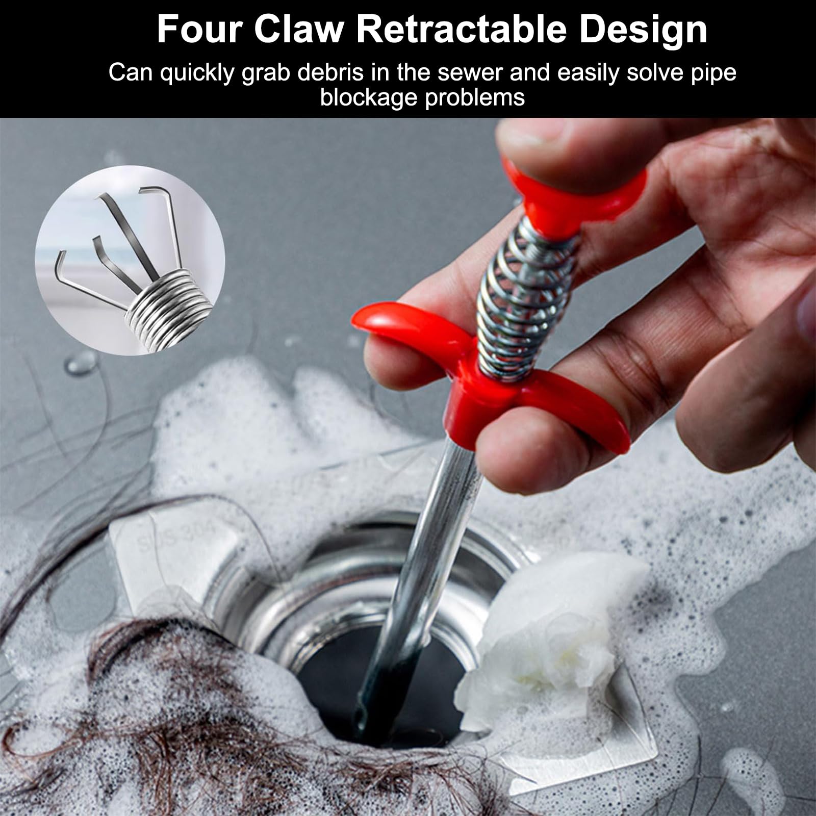 Spirale De Nettoyage De Tubes Dans Le Panier à Spirales - Pour Tubes De 25 A 250 Mm Pour Rems C  941980000200 24190