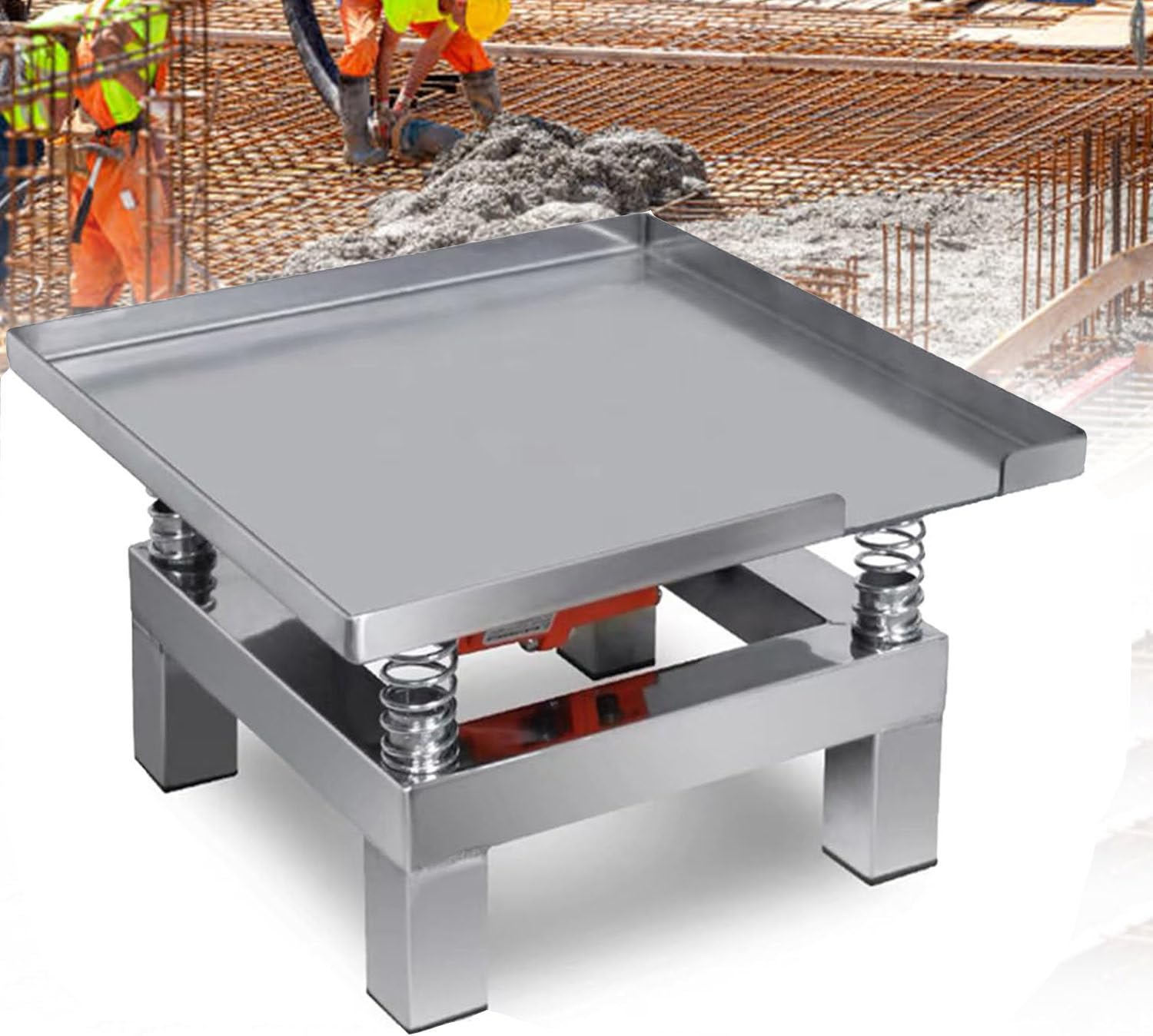 Table Vibrante En Acier Inoxydable 50x50 Cm - Banc De Test - Neuf Sans Marque