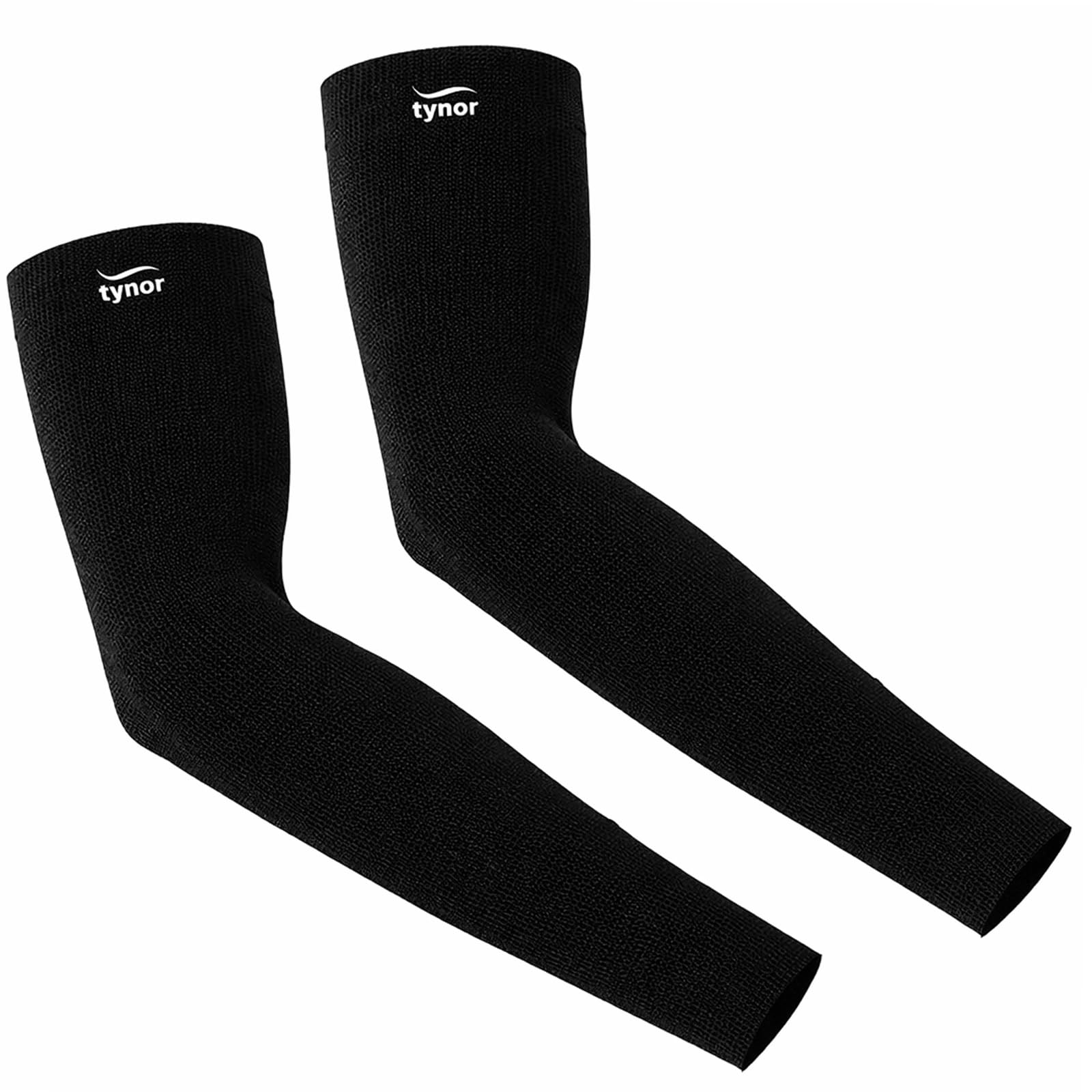 TYNOR Arm Sleeve, Compression Support for Pain Relief, Sports, Cricket & Gym | Durable, Flexible Material | High Performance, UV Protection For Men & Women, 5 Mtr (Black)-image-6